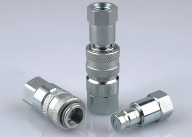 Safety Flush Face Hydraulic Quick Couplers , Wear - Resisting Quick Connect Coupling
